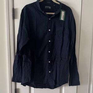 Rye Midnight Black Shirt with White Accents